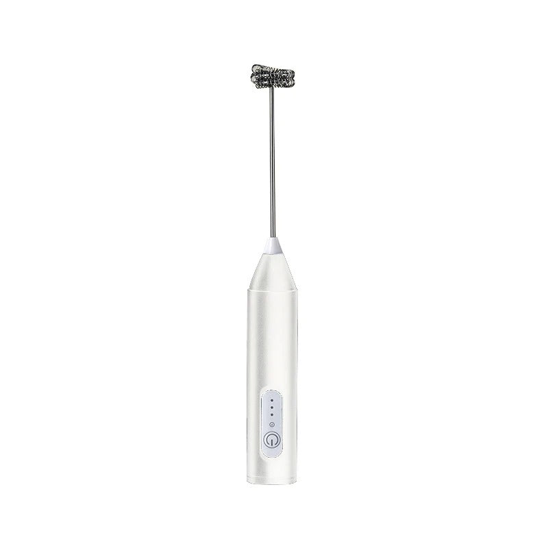Electric Milk Frother Coffee Handheld Wireless Charging Milk Frother