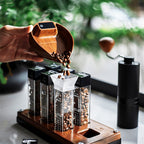 Walnut Italian Pour-Over Coffee Electronic Scale