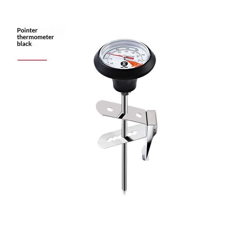 Food-grade coffee thermometer clip