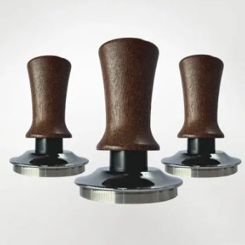 Walnut Calibrated 30lb Espresso Tamper