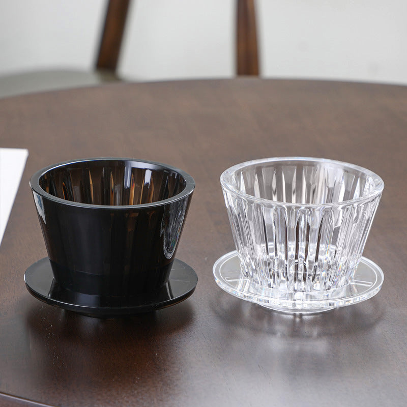 Acrylic Coffee Filter Cup Filter Paper