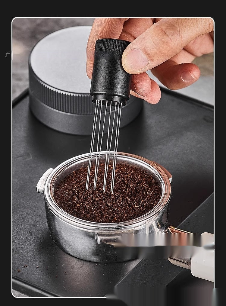 Stainless Steel Handheld Tamping Needle for Espresso with Magnetic Attachment