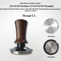 Walnut Calibrated 30lb Espresso Tamper