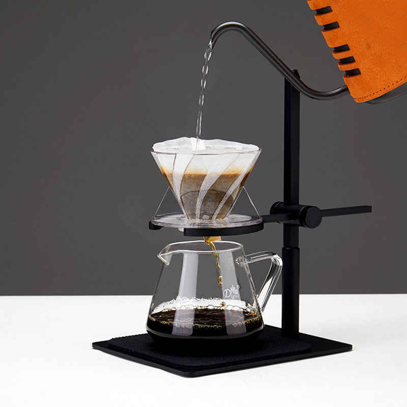 Adjustable pour-over stand arm detail