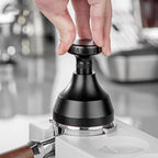 Rotating Needle Distributor — top view of precision-machined aluminum body with matte finish
