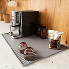 2-in-1 barista mat doubling as a tamping pad, 40x60cm size