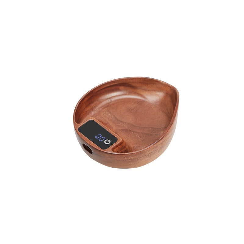 Walnut Italian Pour-Over Coffee Electronic Scale