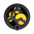 Black-gold planetary WDT distributor with adjustable depth for 51/53/58mm portafilters