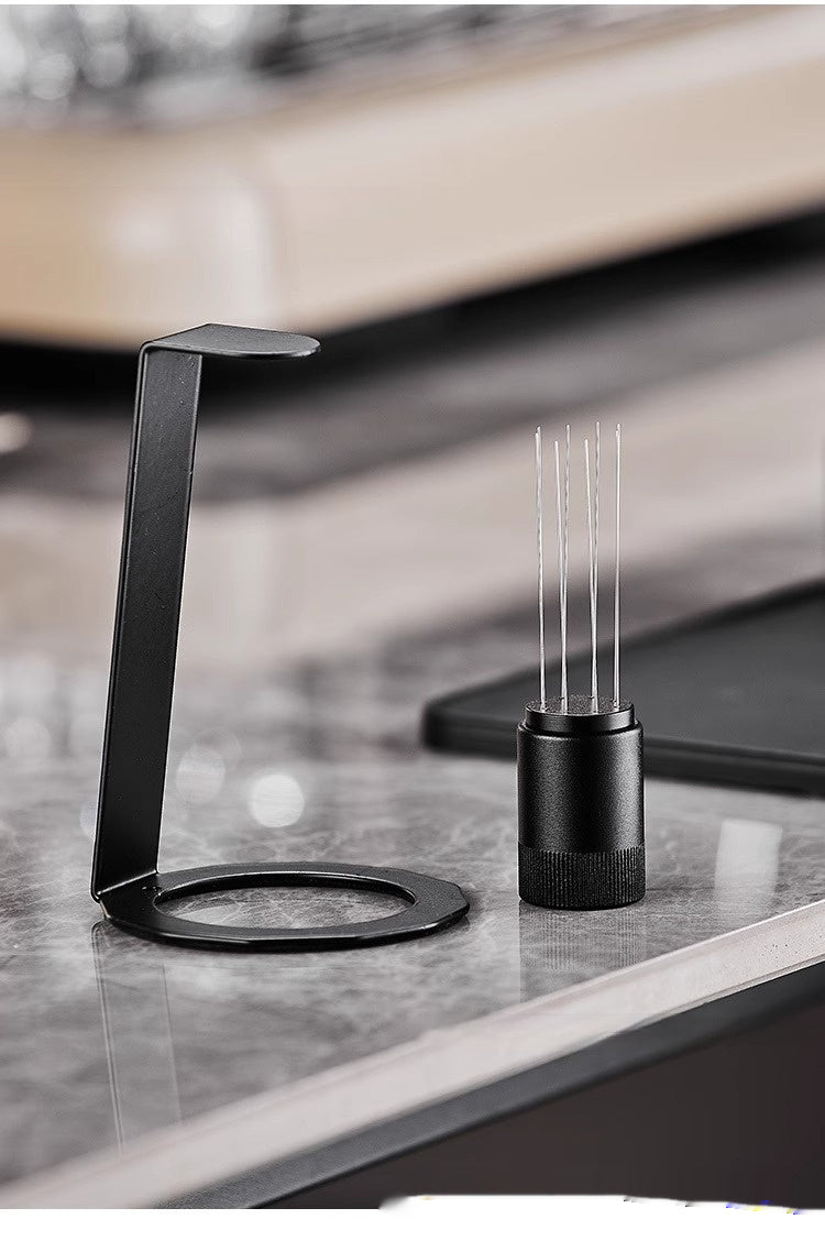 Stainless Steel Handheld Tamping Needle for Espresso with Magnetic Attachment