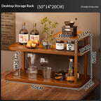 Three-tier shelf shown against a warm neutral wall