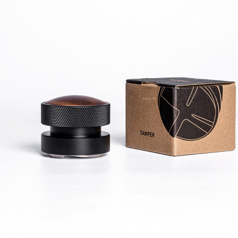 Self-Leveling Tamper — premium 428g build delivers consistent café-quality espresso extraction