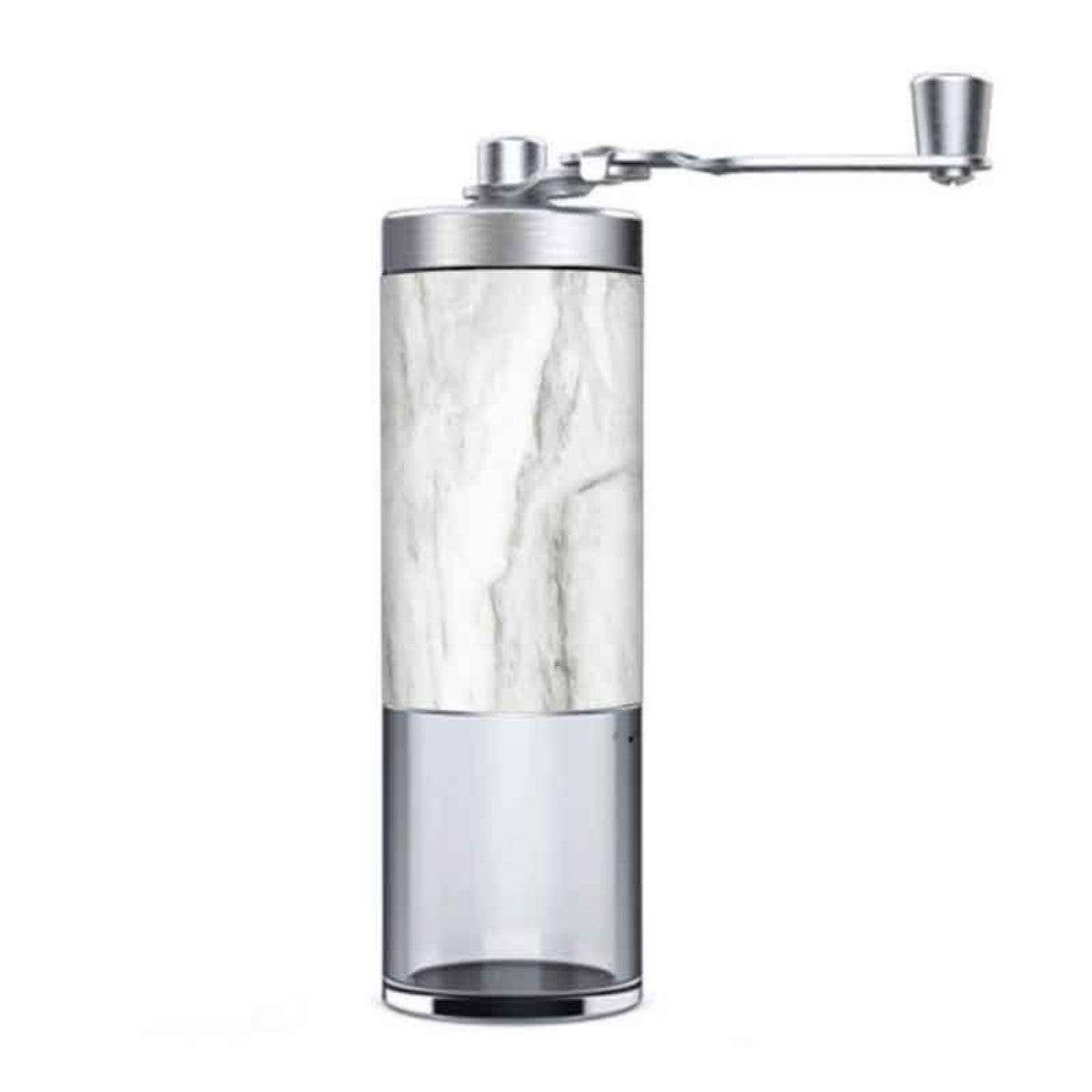 Coffee Bean Grinder Portable Wood Grain Stainless Steel Crank Hand Hand Coffee Grinder Kitchen Tool Grinder