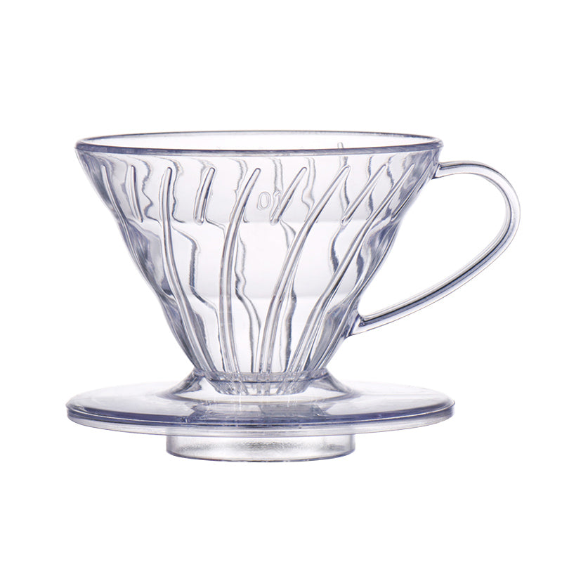 Single Origin Coffee Cone Shaped Simple Spiral Diversion Filter Cup