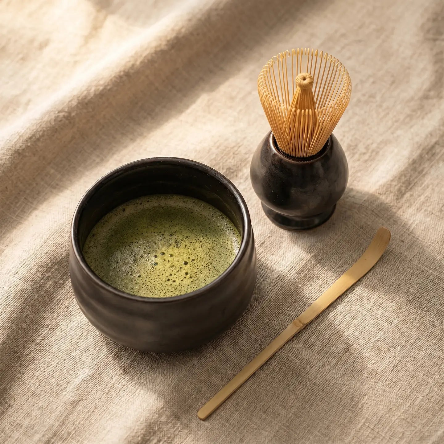 The Matcha Ritual Essentials — Everything, Sized to Match.