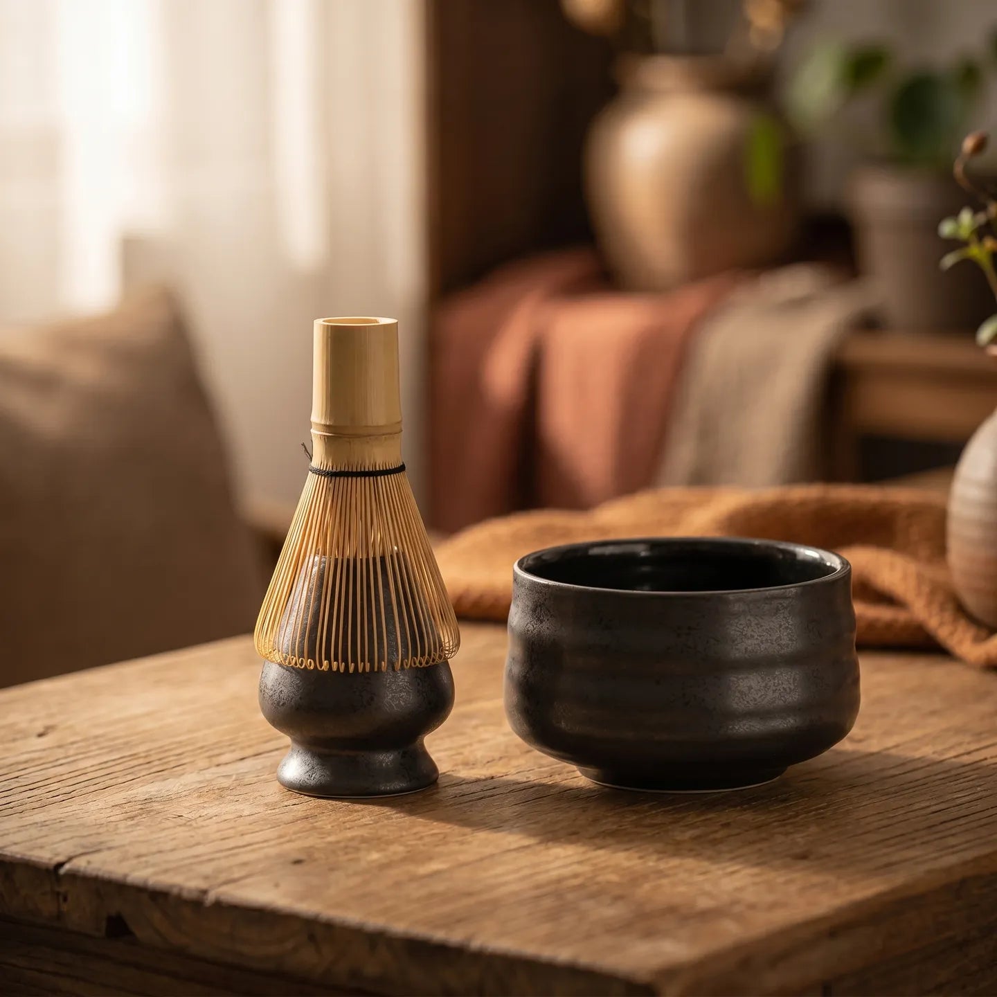The Matcha Ritual Essentials — Whisk Without the Splay.